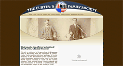 Desktop Screenshot of curtis-curtiss.org