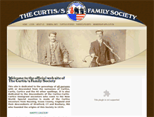 Tablet Screenshot of curtis-curtiss.org